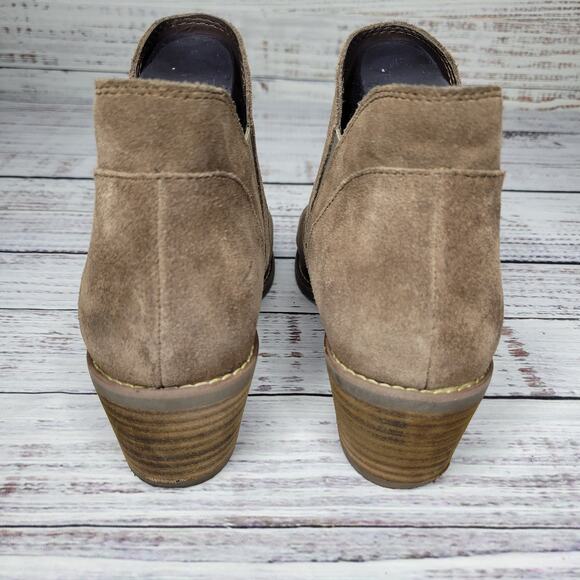 Me Too Ankle Boots Brown Suede Size 9 - Picture 3 of 8